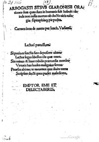 Strub, Orationes duae, 1511, fol. A5vo-A6ro, Österreichische Nationalbibliothek, 20.Dd.1406