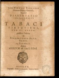 Baumann, Dissertatio, 1629, p. 4-6, 11-23, 30-31, Universitätsbibliothek Basel, UBH Diss 232